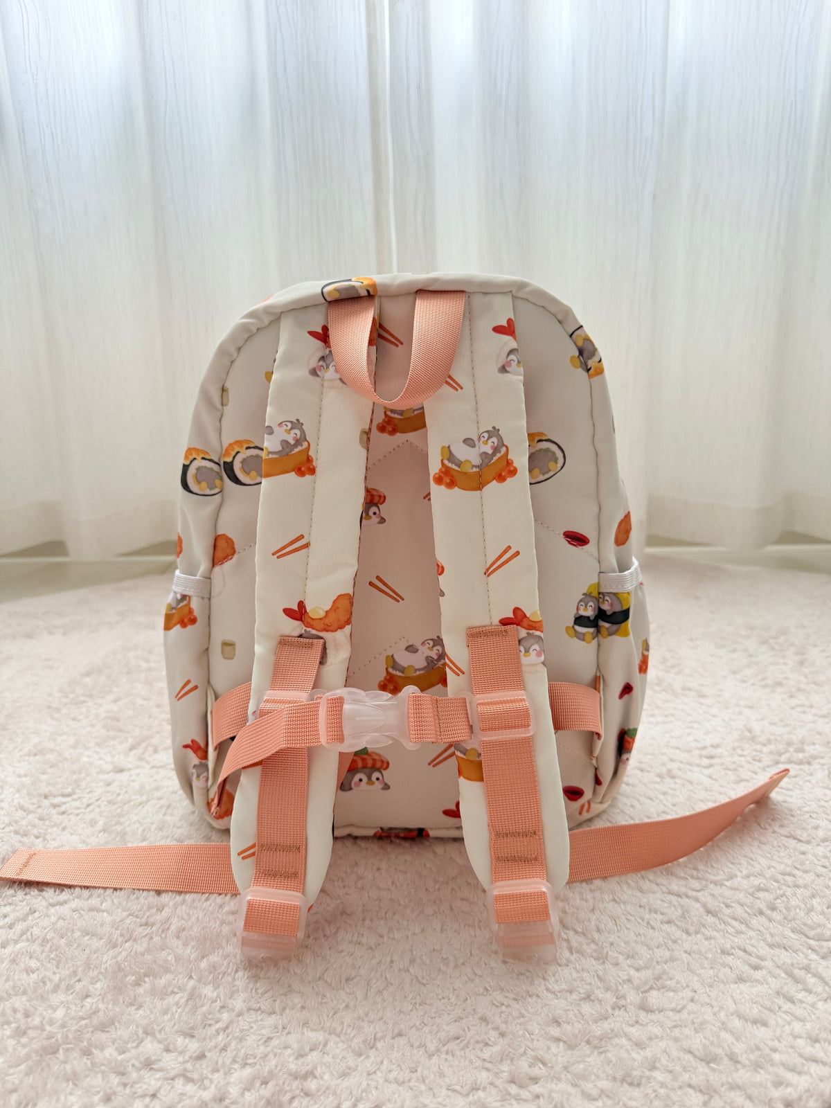 Little Explorer Backpack - Penguin Sushi Party