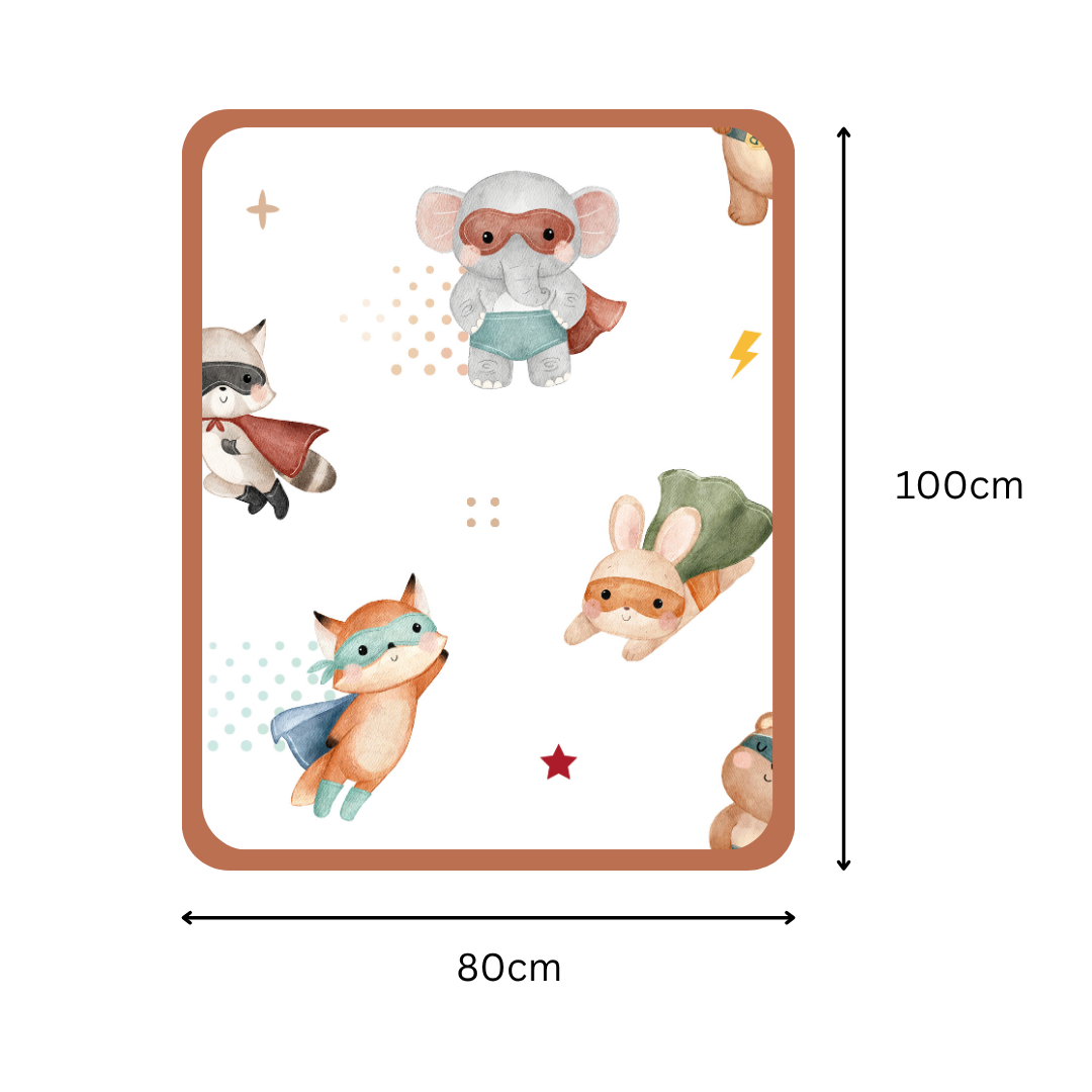 [Bamboo Blanket] Superhero - preorder